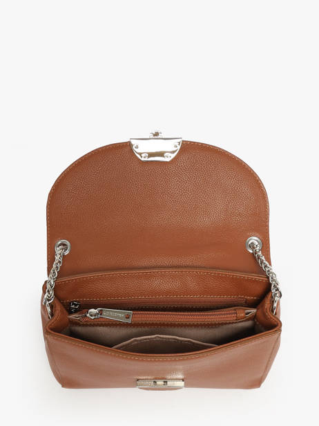 Cross Body Tas Foulonné Pia Leder Lancaster Bruin pia 60 ander zicht 3